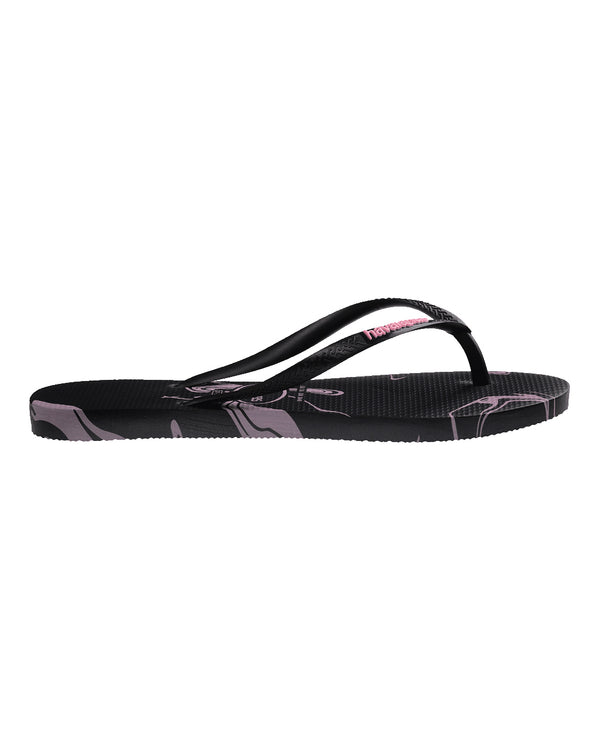 Slim Marble Black/Pink