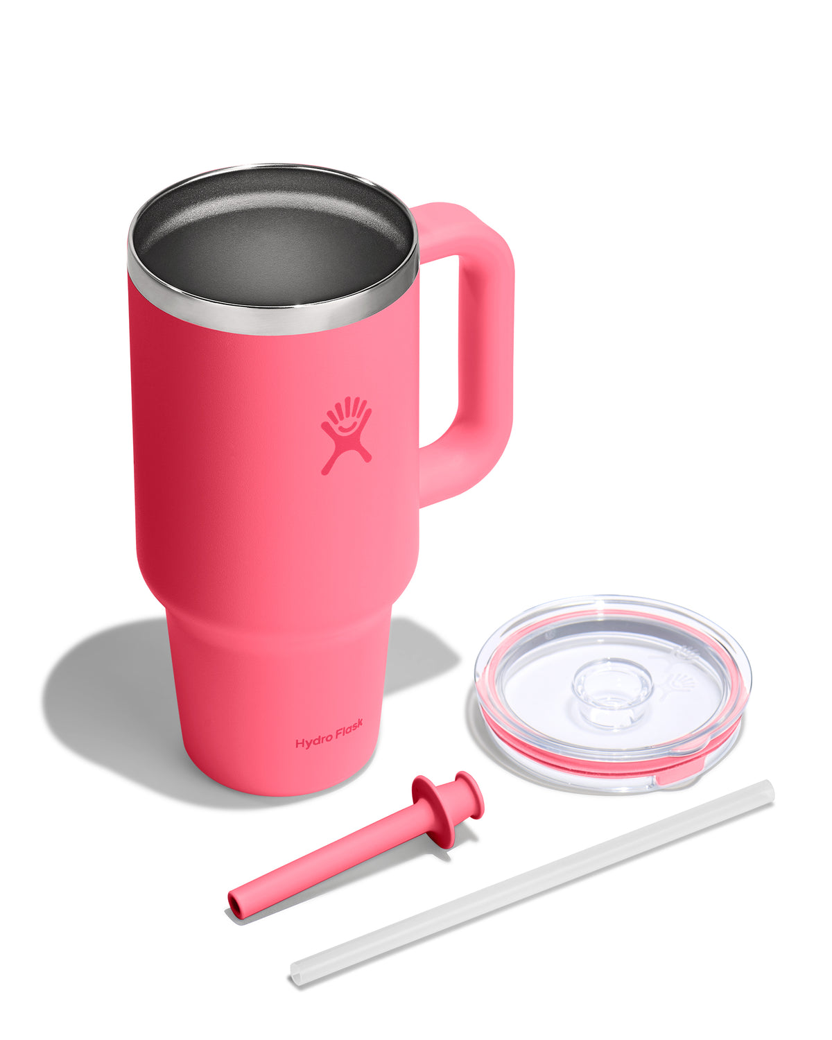 32 Oz Travel Tumbler Clear Lid