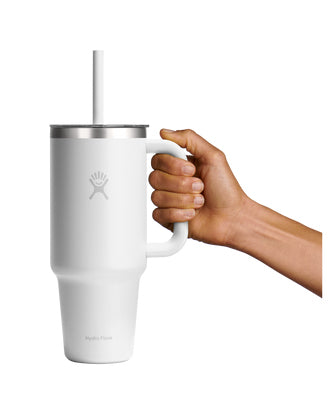 40oz Travel Tumbler Clear Lid