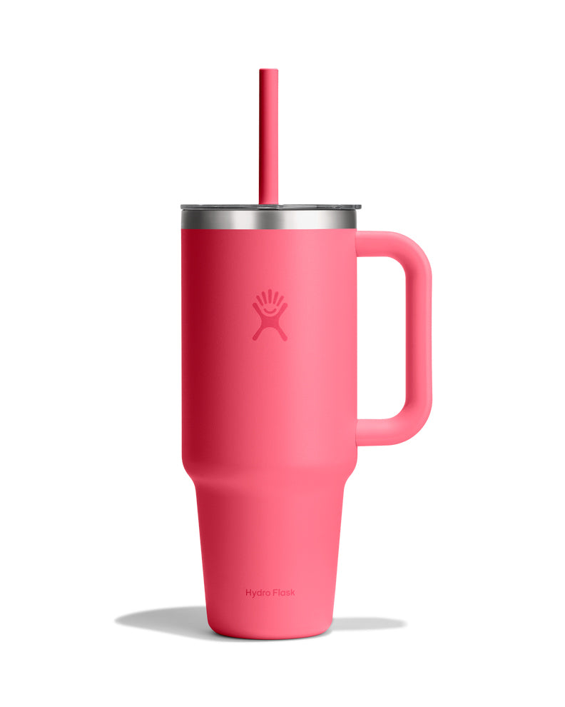 40oz Travel Tumbler Clear Lid