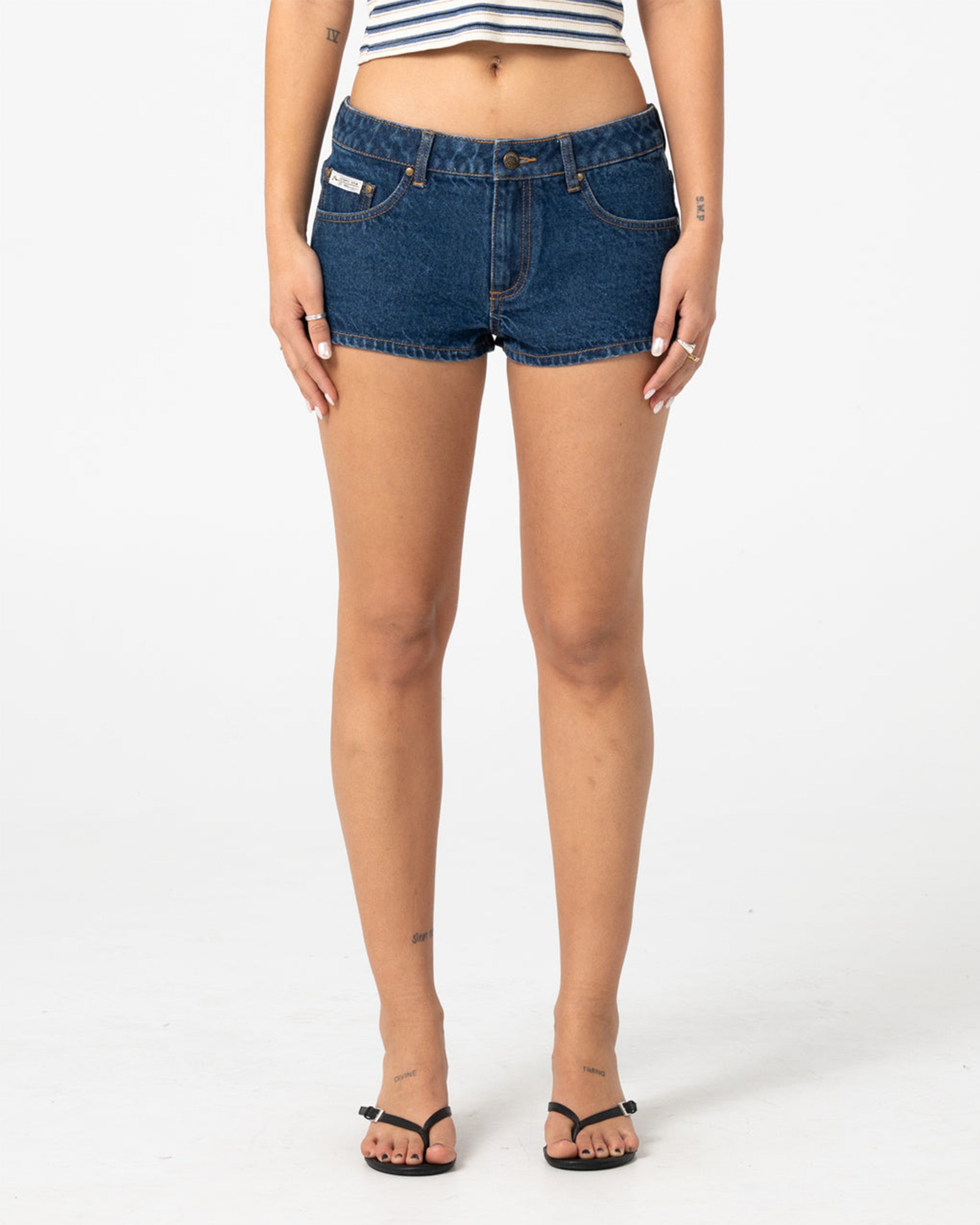 Lemmy Low Rise Micro Mini Short
