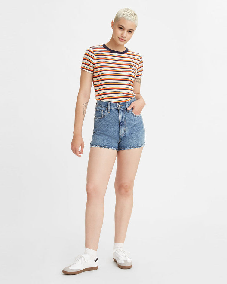 High Waisted Mom Short