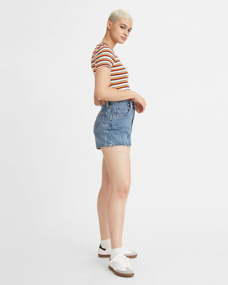 High Waisted Mom Short