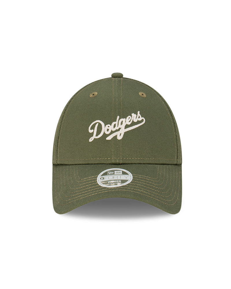 Los Angeles Dodgers New Olive Womens Fit 9Forty Cloth Strap