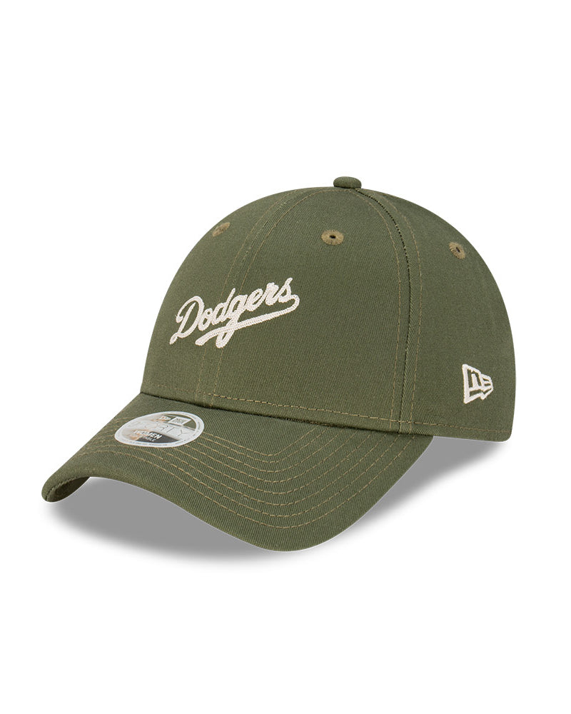 Los Angeles Dodgers New Olive Womens Fit 9Forty Cloth Strap