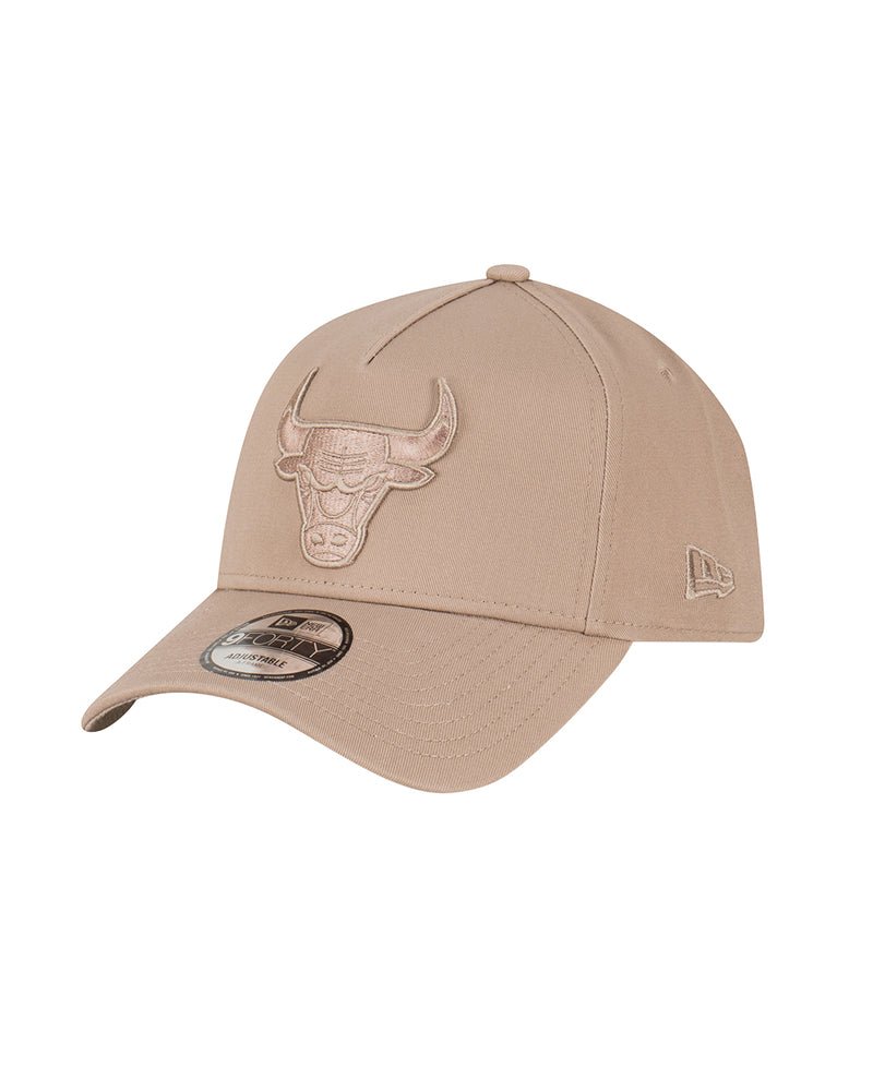 Chicago Bulls Ash Brown 9Forty A-Frame Snapback