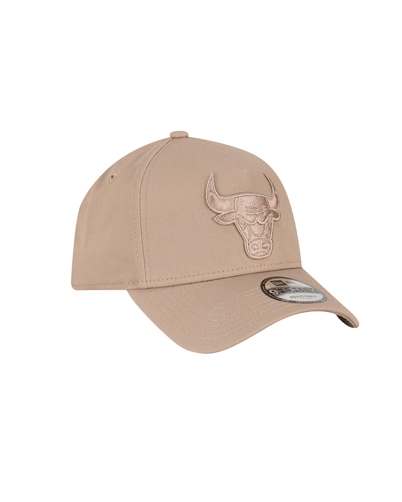 Chicago Bulls Ash Brown 9Forty A-Frame Snapback