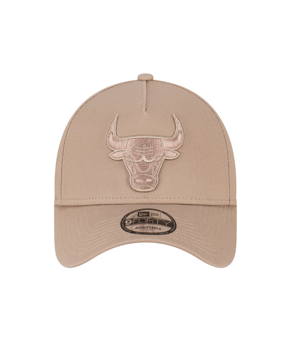 Chicago Bulls Ash Brown 9Forty A-Frame Snapback