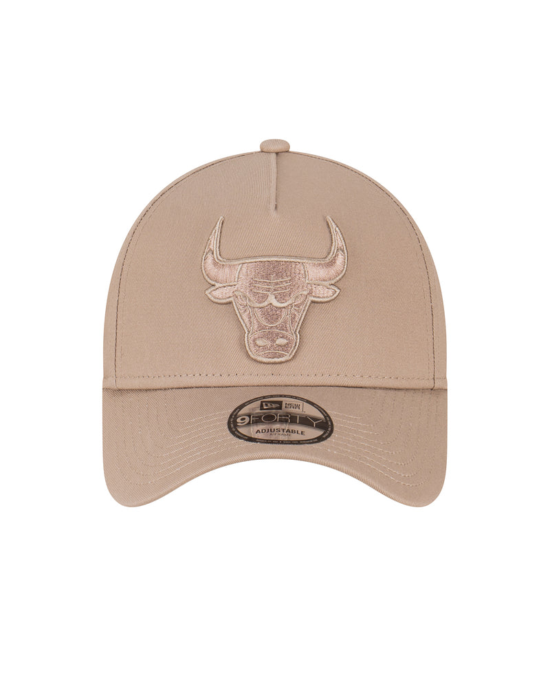 Chicago Bulls Ash Brown 9Forty A-Frame Snapback