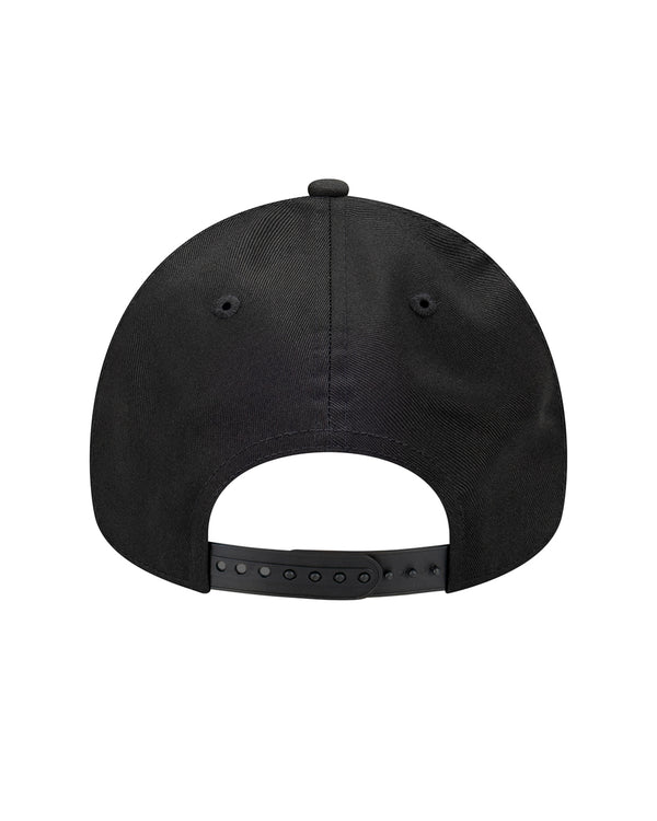 Los Angeles Lakers Black 9Forty A-Frame Snapback