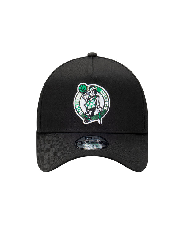 Boston Celtics Black 9Forty A-Frame Snapback