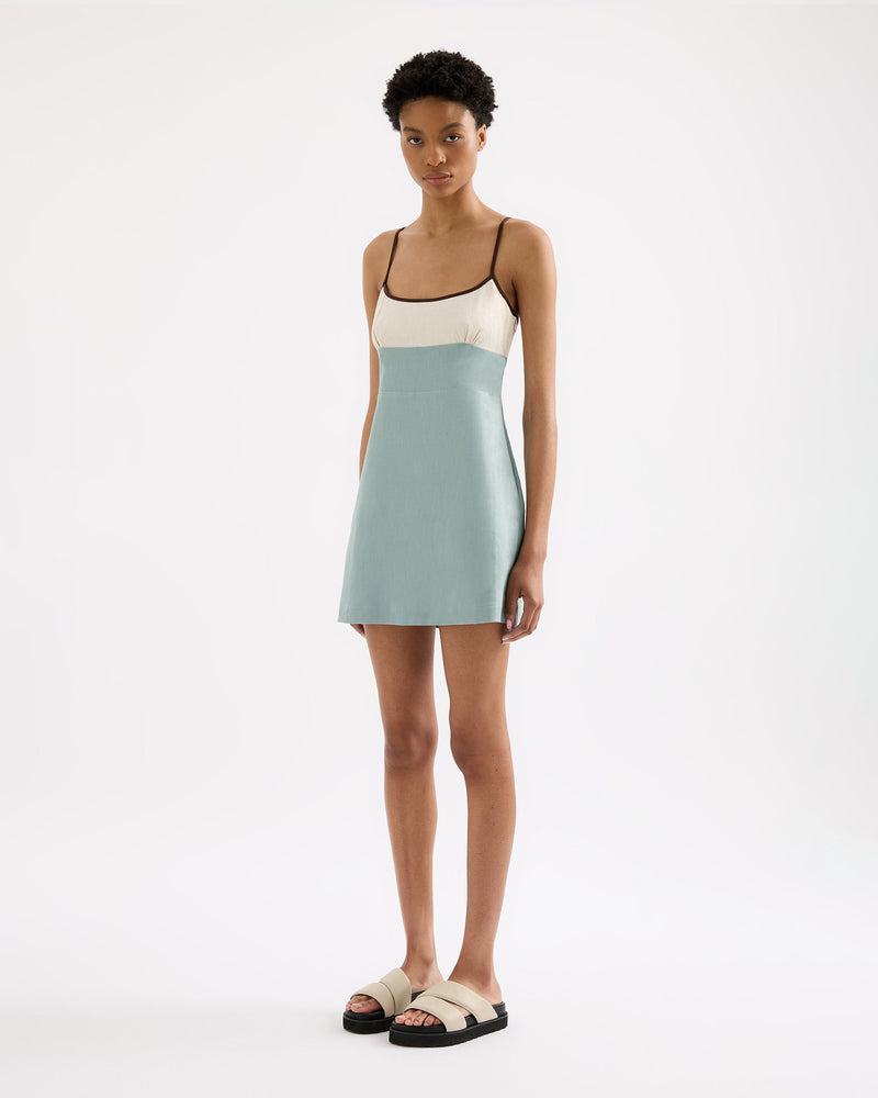 Thilda Linen Mini Dress