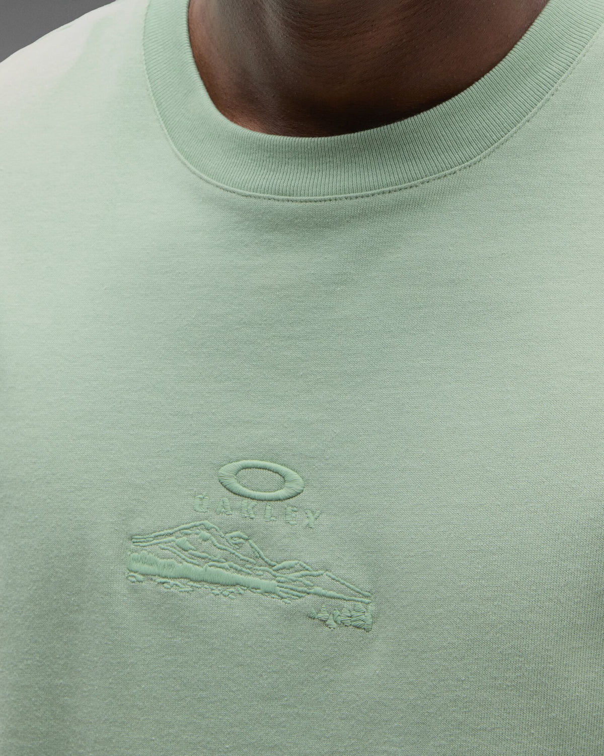 Mountain Ridge Embroidered Tee