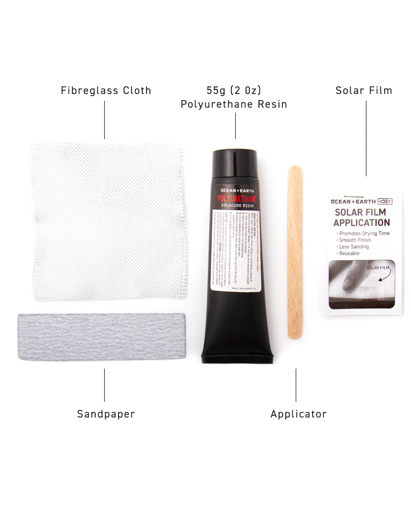Polyurethane Solarcure Resin Repair Kit