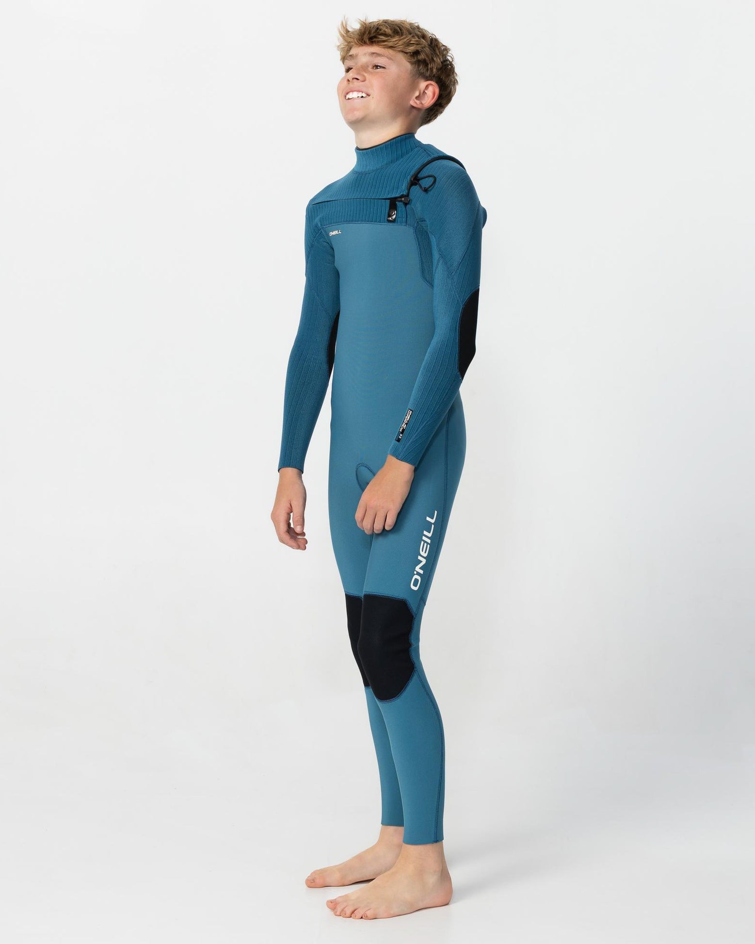 Boys Hyperfreak Chest Zip Full 4/3+Mm Long Sleeve Steamer