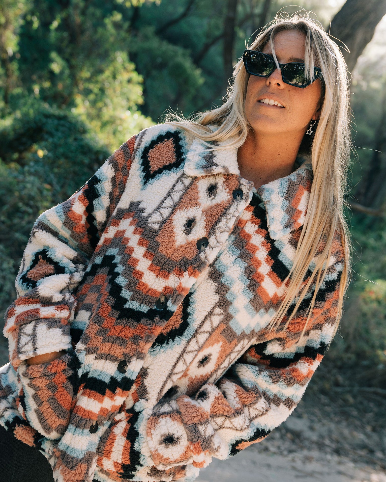 Huxlee Printed Jacket