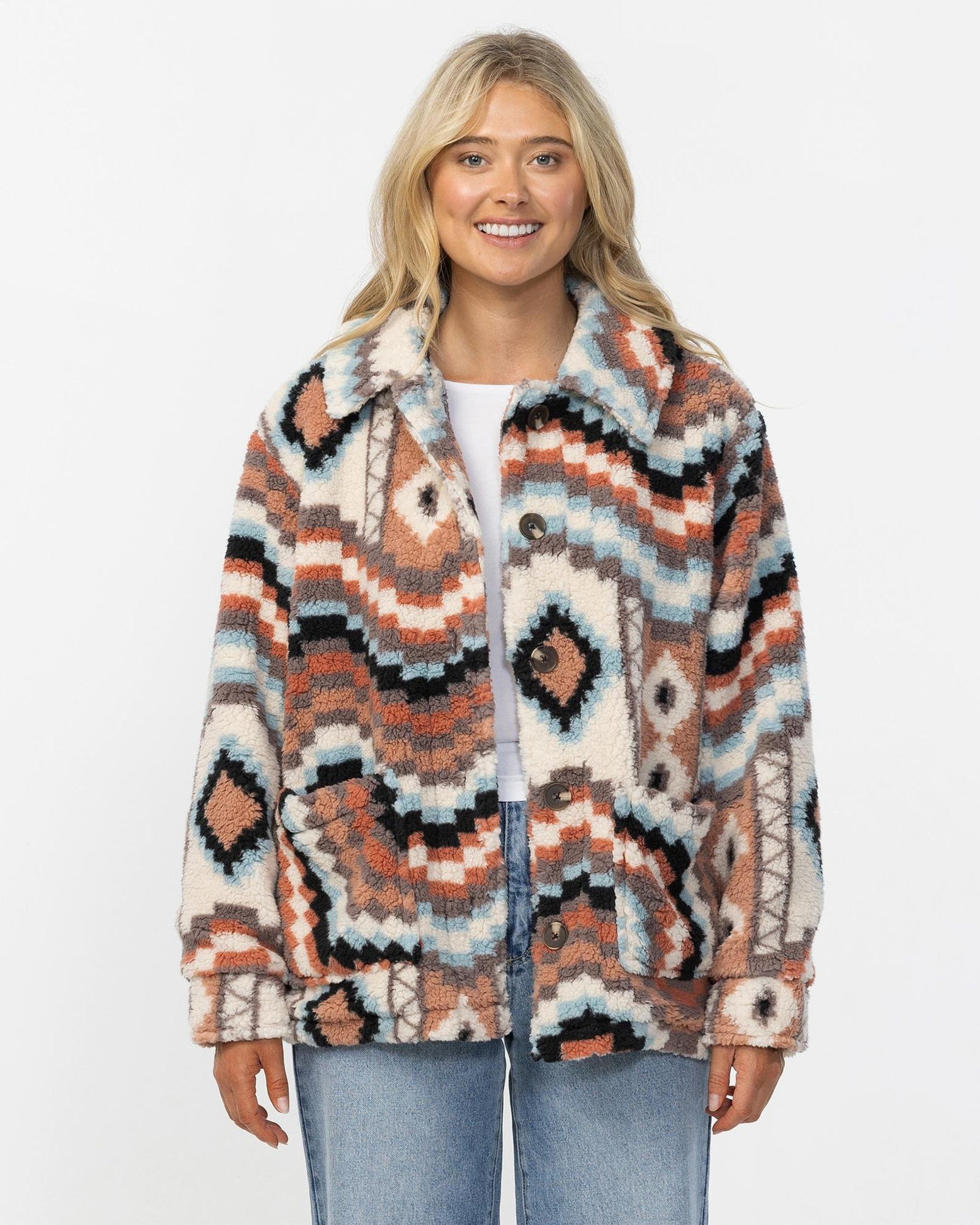 Huxlee Printed Jacket