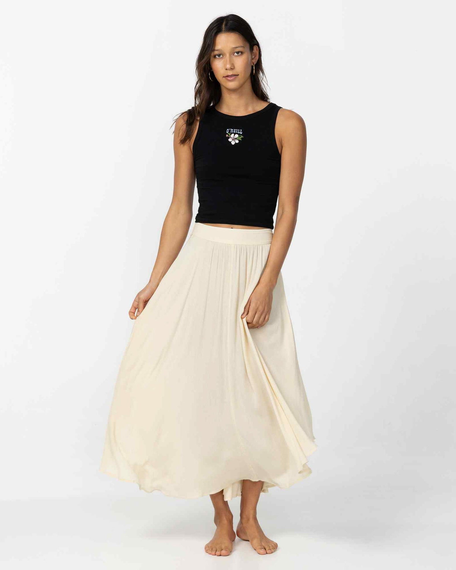 Marnie Solid Maxi Skirt