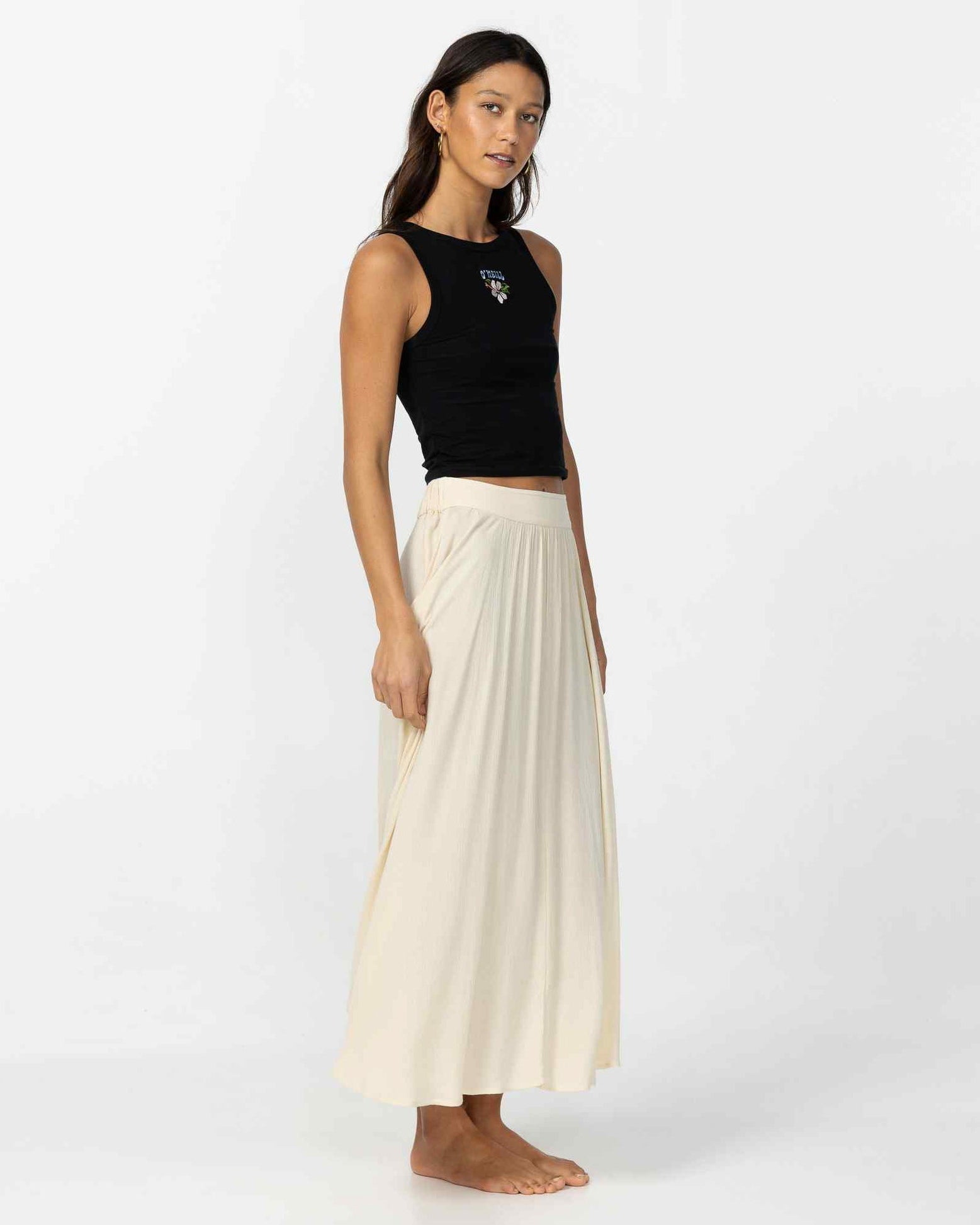 Marnie Solid Maxi Skirt