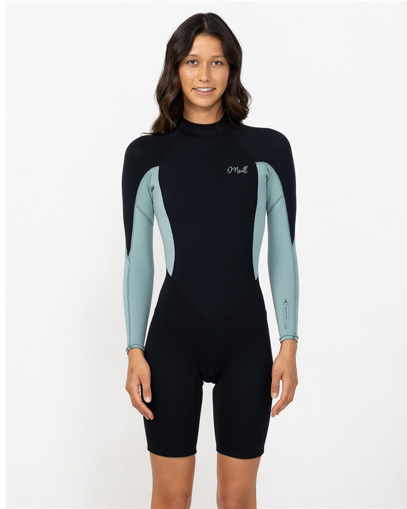 Womans Reactor 2 Back Zip Long Sleeve Boyleg Spring 2mm