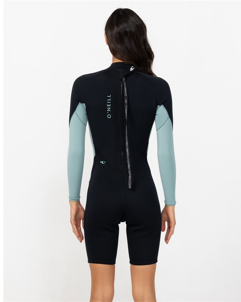 Womans Reactor 2 Back Zip Long Sleeve Boyleg Spring 2mm