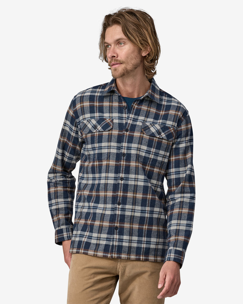 Long Sleeve Organic Cotton MW Fjord Flannel Shirt