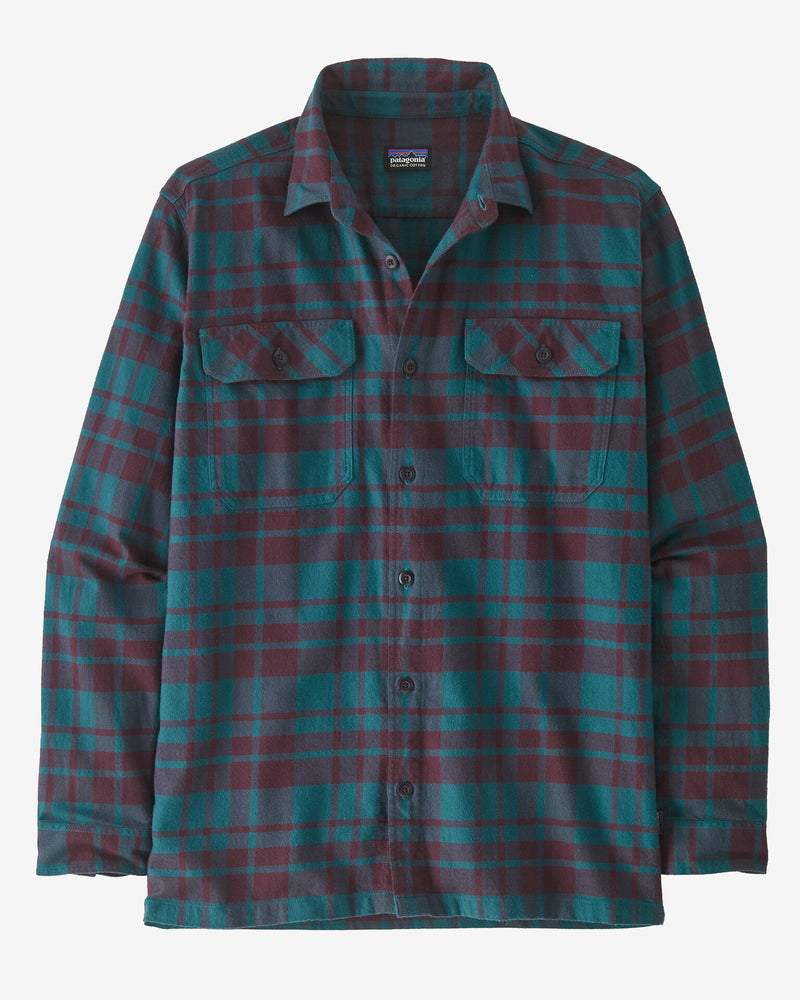 Long Sleeve Organic Cotton Fjord Flannel Shirt