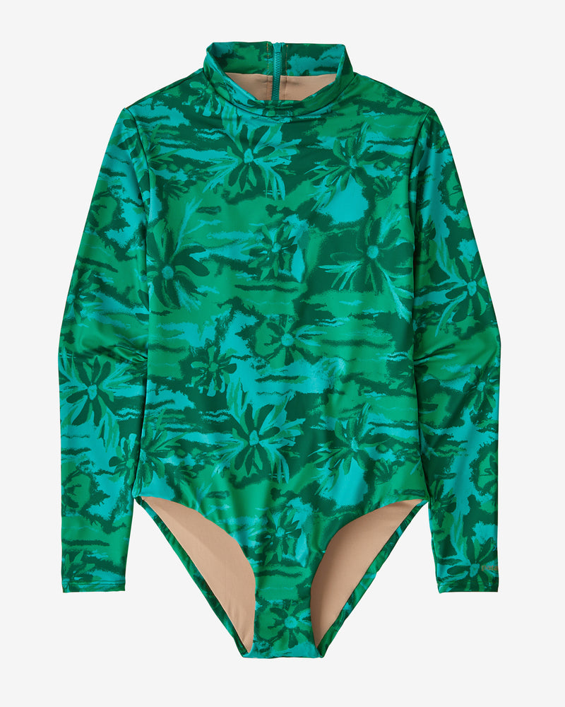 Long Sleeve Swell Seeker One Piece Swimsuit