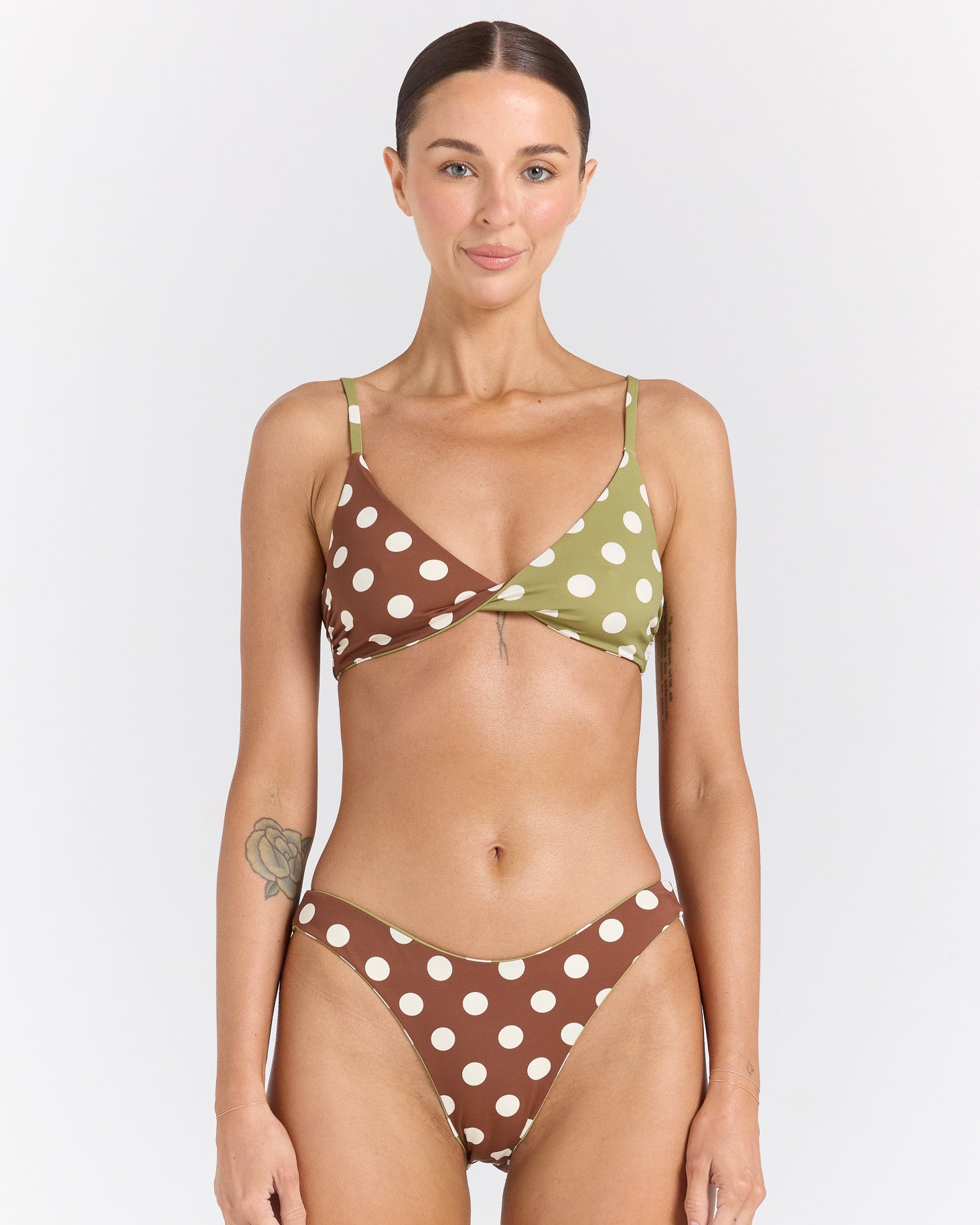 Seaside High Cut Cheeky Bottom