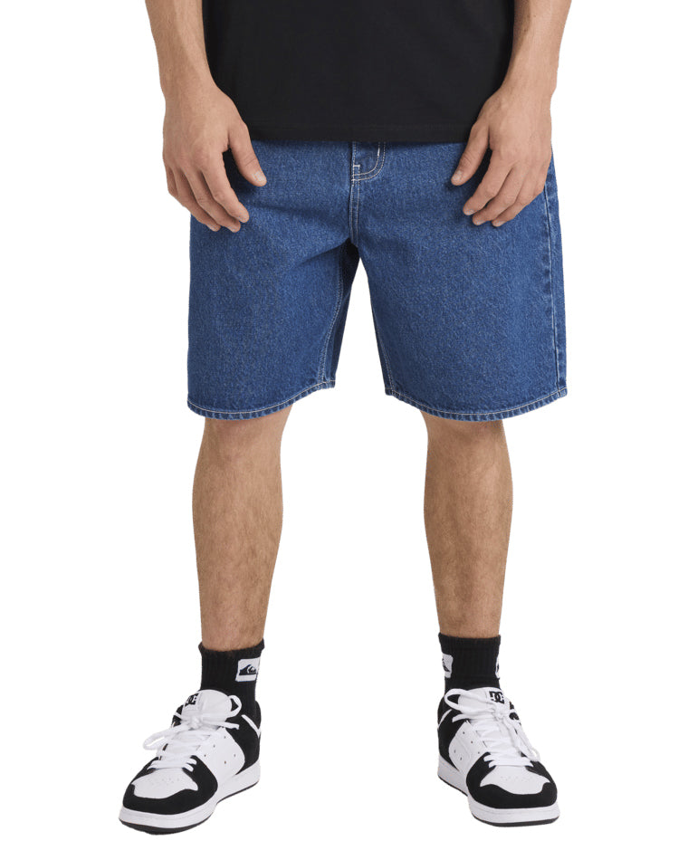 Impaired Baggy Denim Short