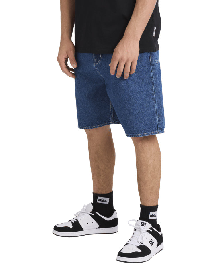 Impaired Baggy Denim Short