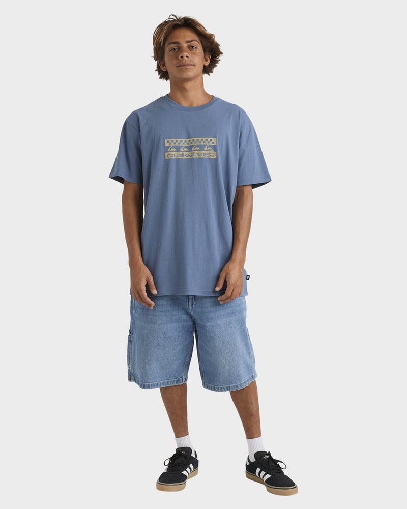 Comp Check Short Sleeve Tee