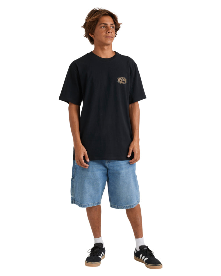 Inside Section Short Sleeve Tee