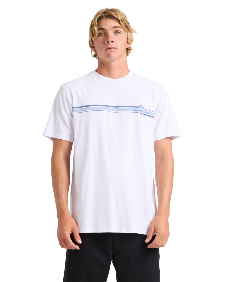 Line Up Stripe Short Sleeve Tee