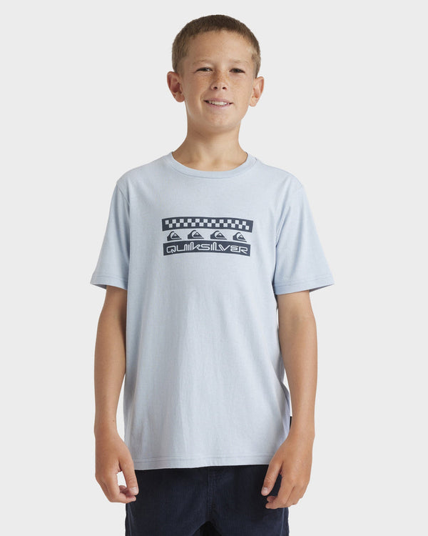 Boys Comp Check Short Sleeve Tee