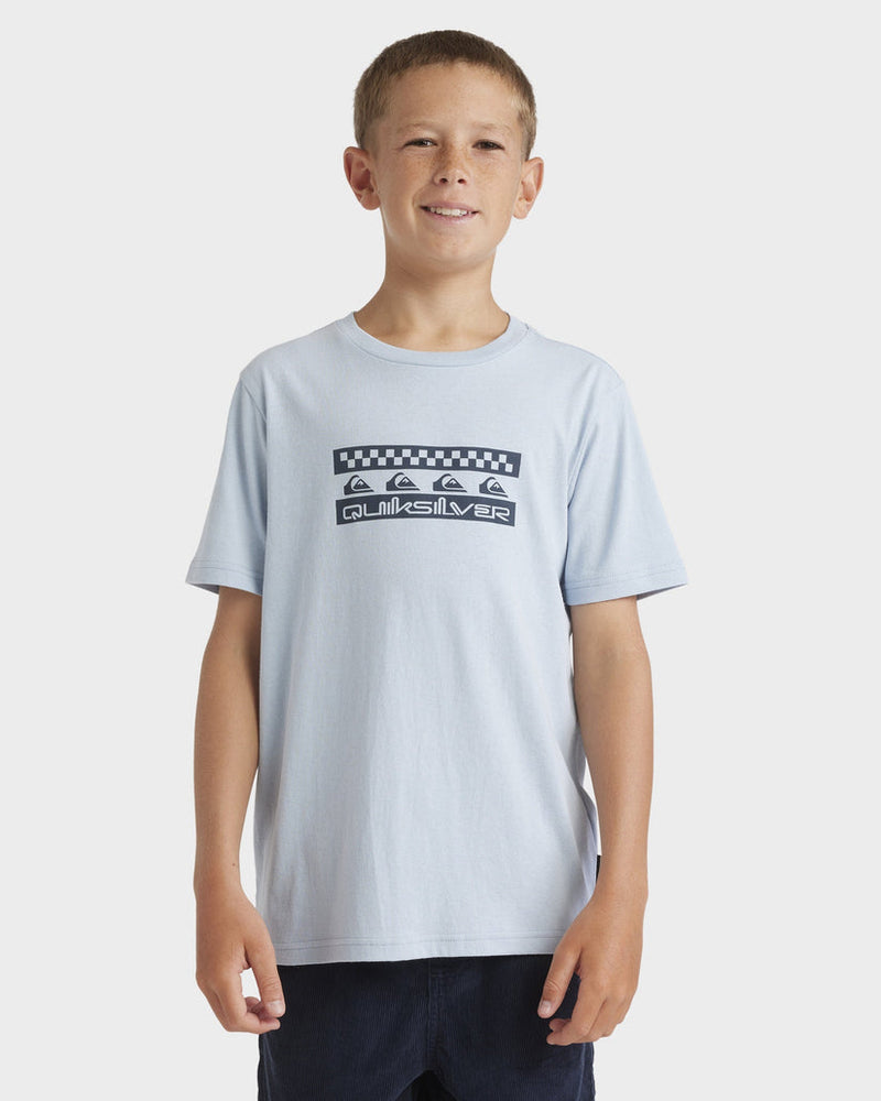 Boys Comp Check Short Sleeve Tee