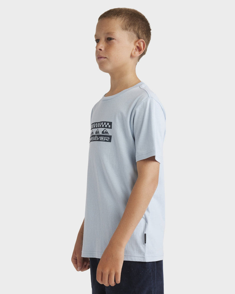 Boys Comp Check Short Sleeve Tee