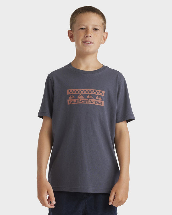 Boys Comp Check Short Sleeve Tee