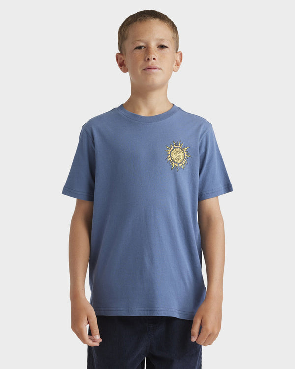 Boys Spiral Flame Short Sleeve Tee
