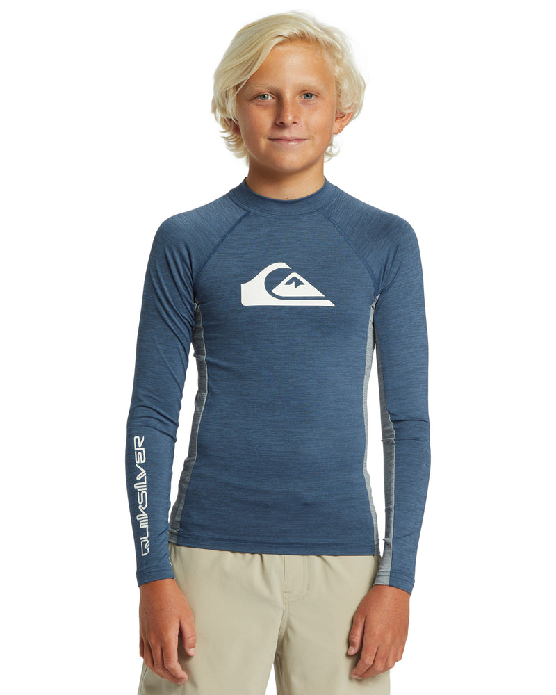 Boys Everyday Upf 50 Comp Long Sleeve Rash Shirt