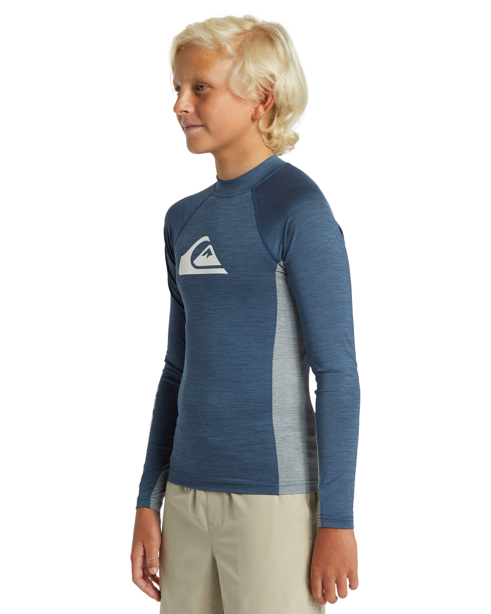 Boys Everyday Upf 50 Comp Long Sleeve Rash Shirt