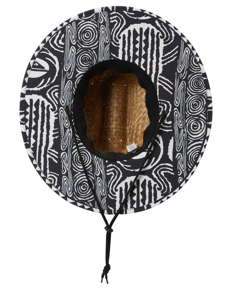 Pierside Print Straw Hat