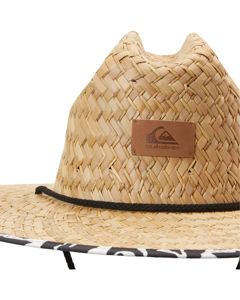 Pierside Print Straw Hat