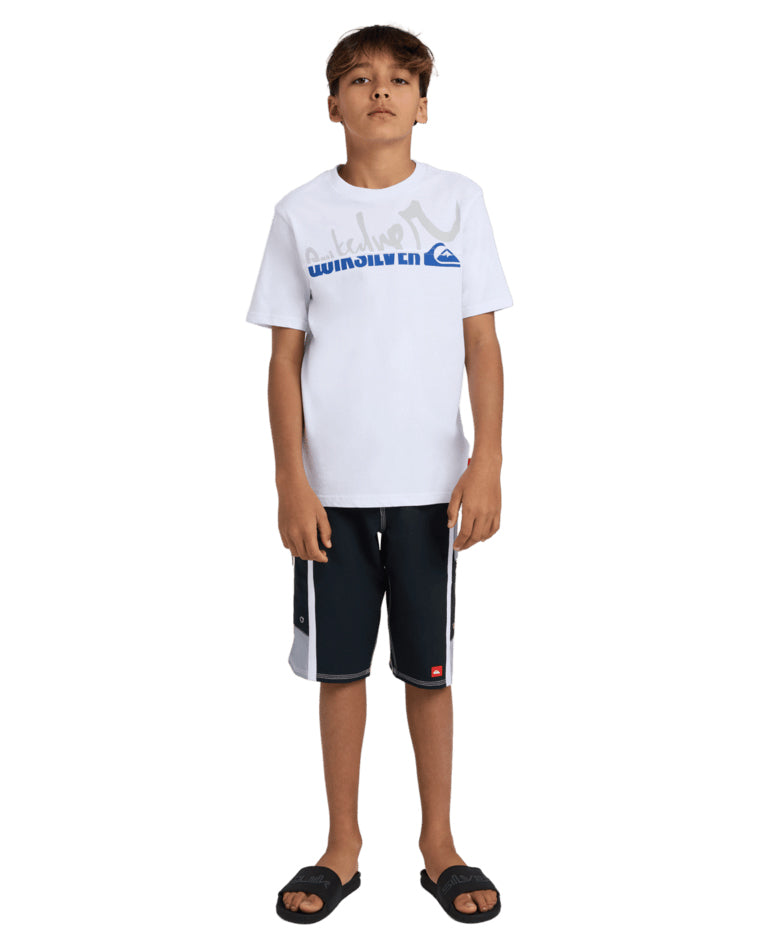 Youth Yg Spliced Short Sleeve Tee