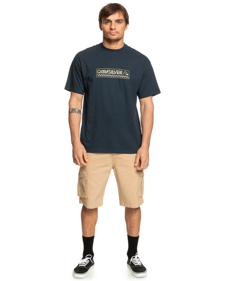 Bubble Check Short Sleeve Tee