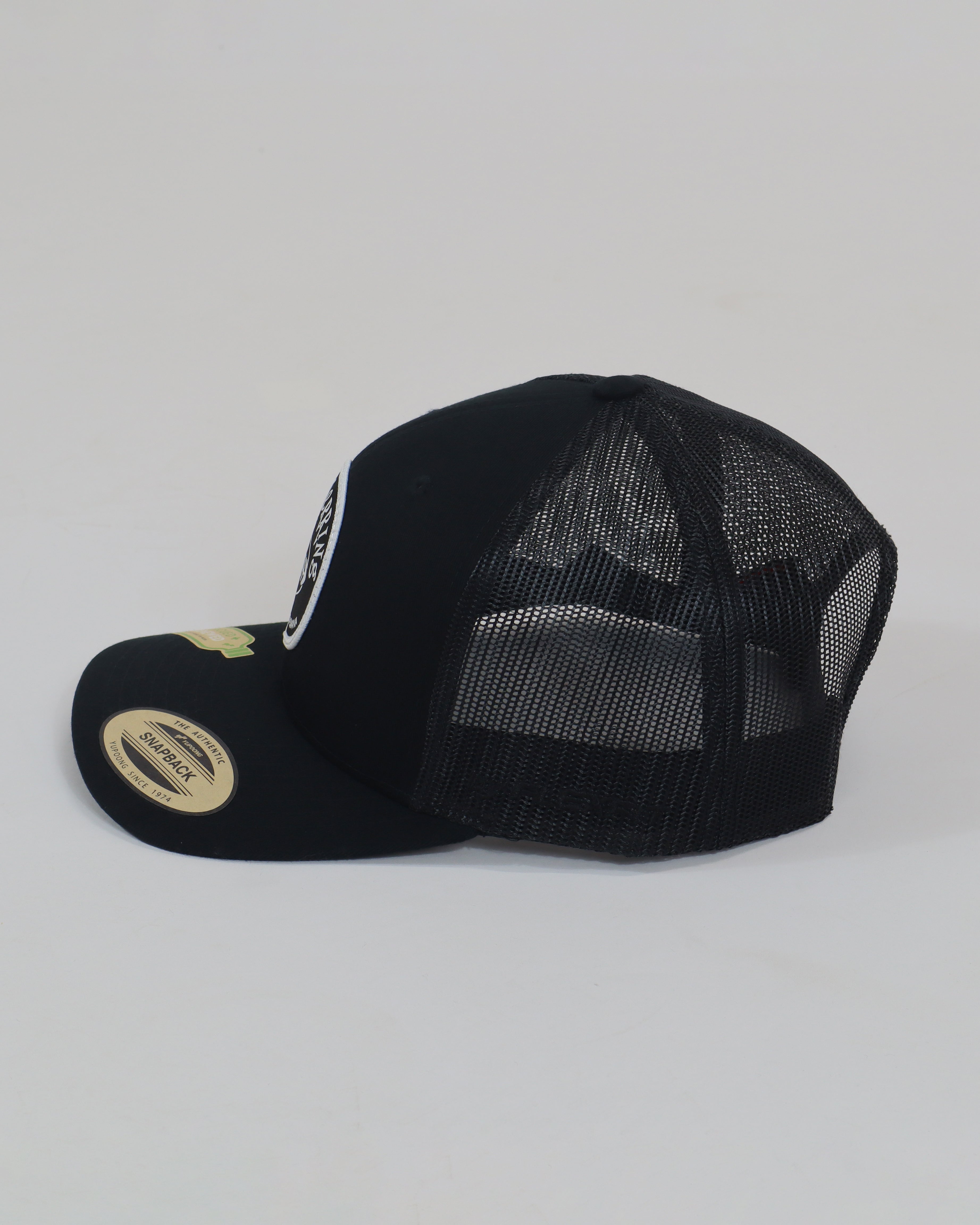 Red Herring OG Black Logo Trucker