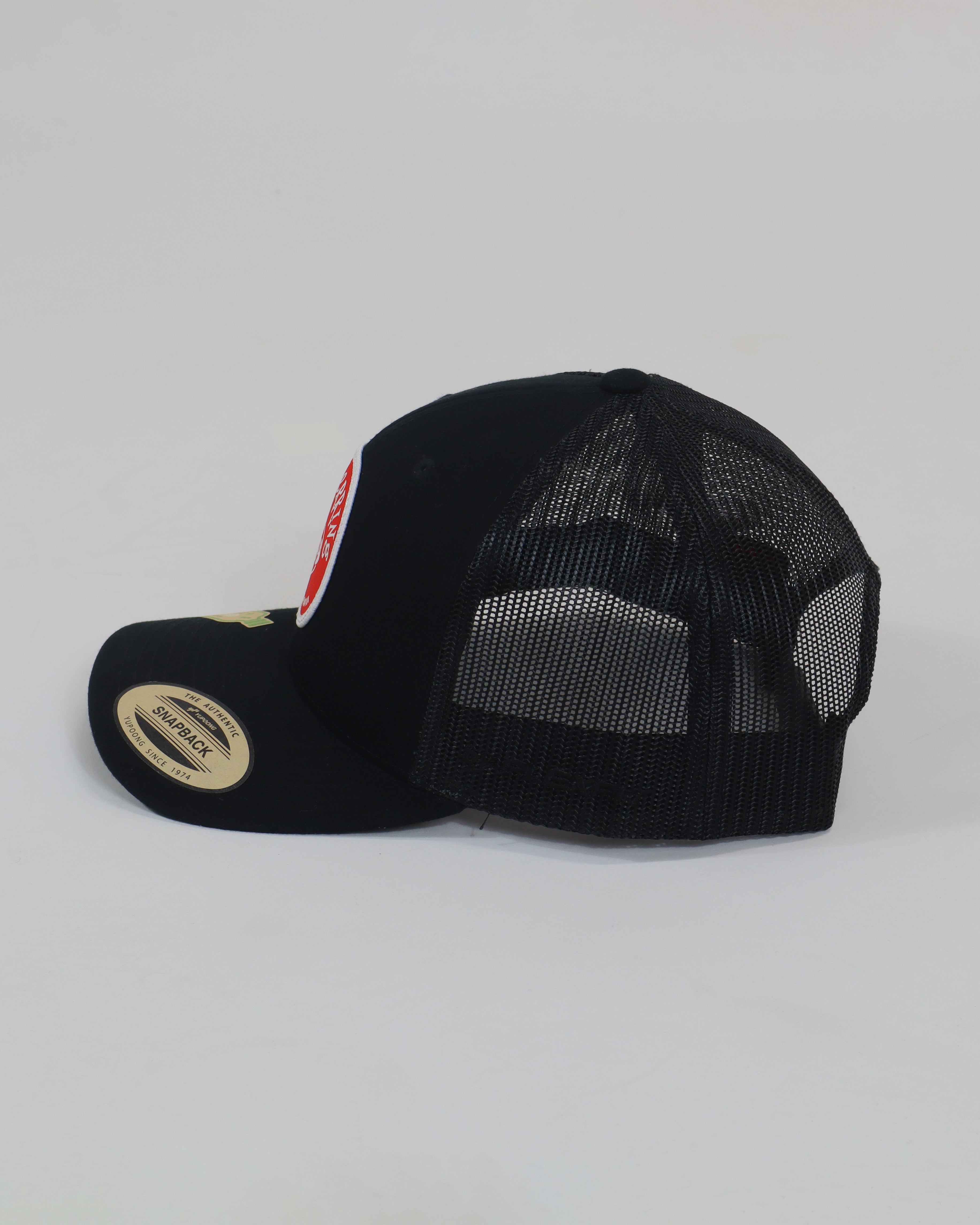 Red Herring OG Black Logo Trucker