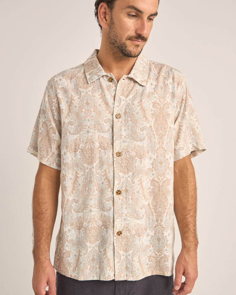 Jean Paisley Short Sleeve Shirt