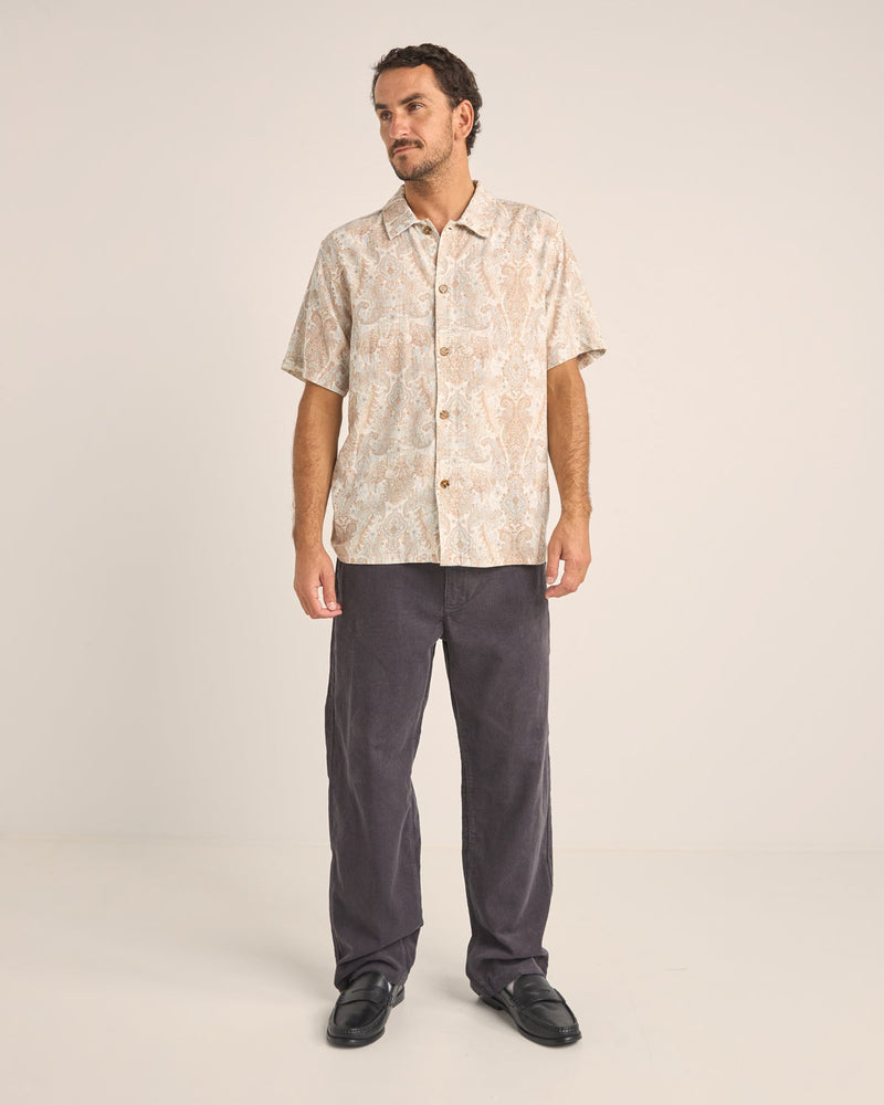 Jean Paisley Short Sleeve Shirt