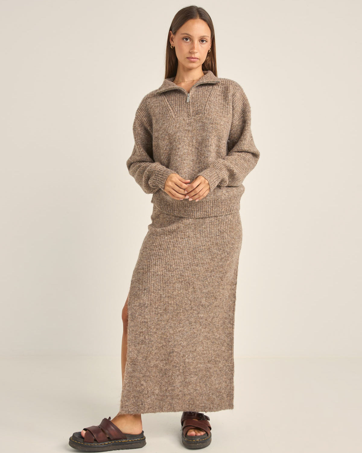 Quinn Knit Midi Skirt